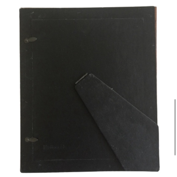 VINTAGE NATIONAL Picture Frame Floral Botanical Metallic Gold Trim 12” X 10” - Picture 6 of 13